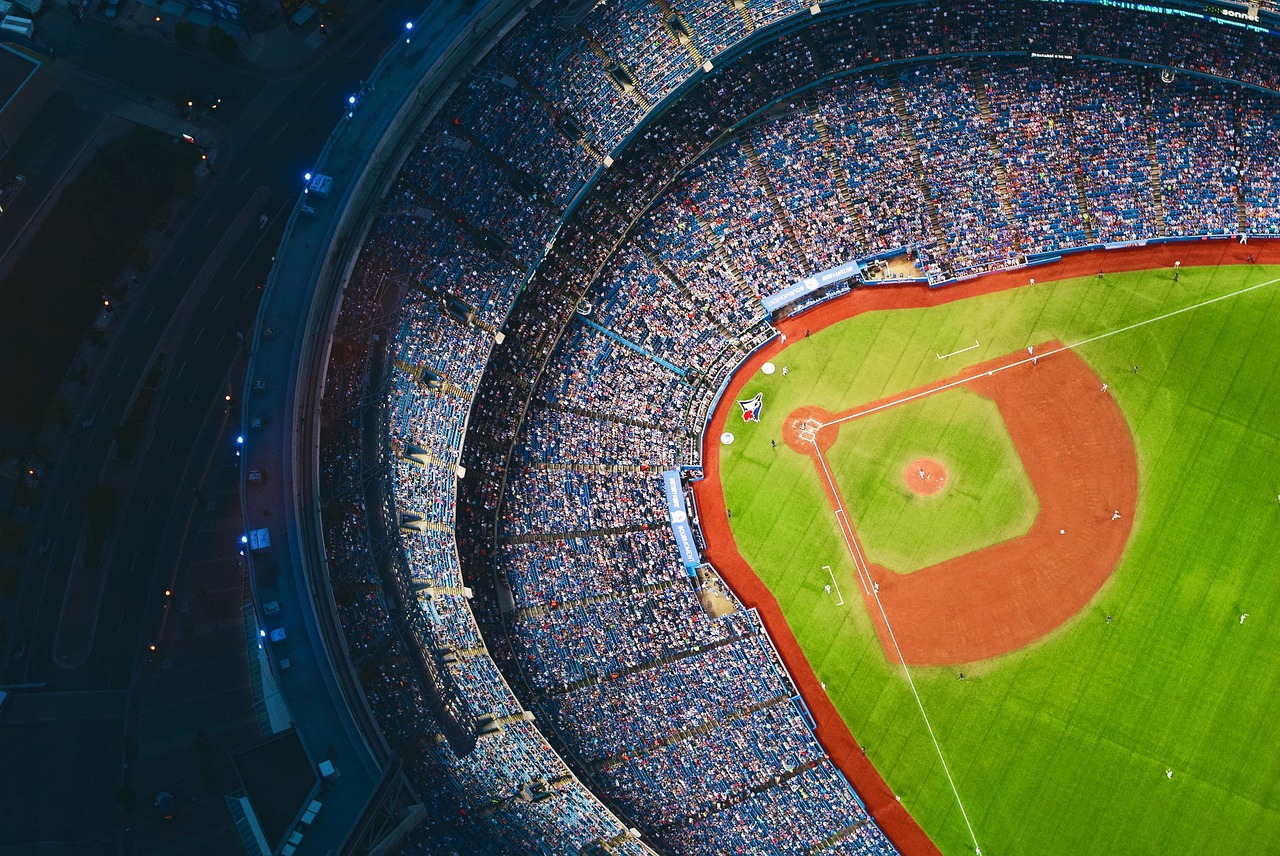Overhead image of the Blue Jays Stadium